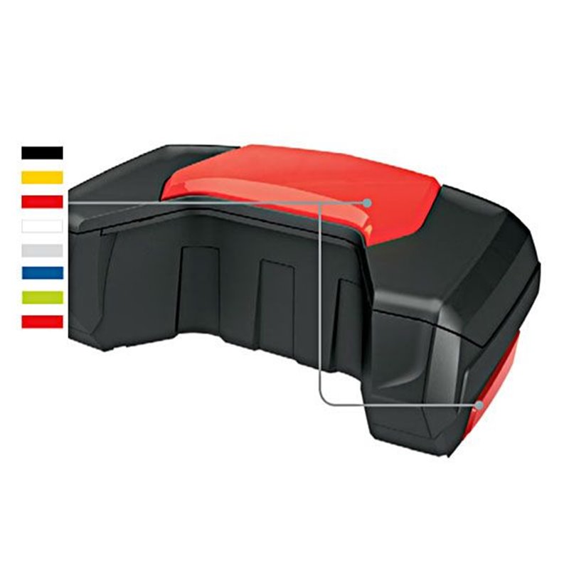 Panneaux pour coffre arrière LinQ 124 l Gris clair