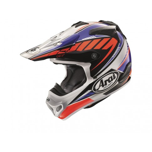 Casque ARAI MX-V Rumble Blue  Taille L